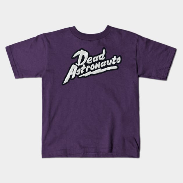 Logo Detailed Kids T-Shirt by deadastronauts